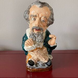 Vintage Burleigh Ware "Charles Dickens" Toby Pitcher